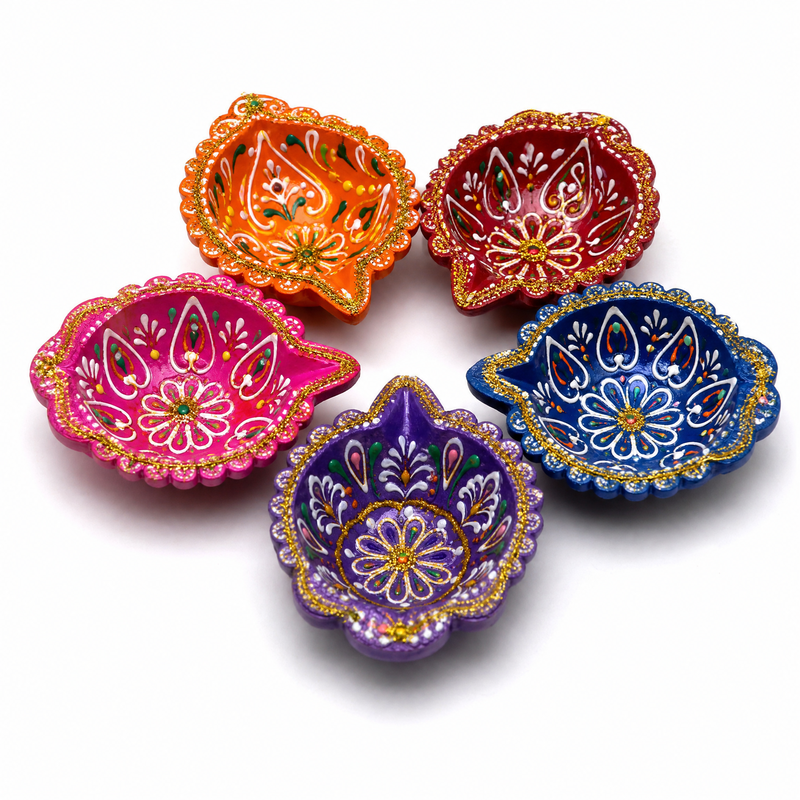 Designer Diya Set