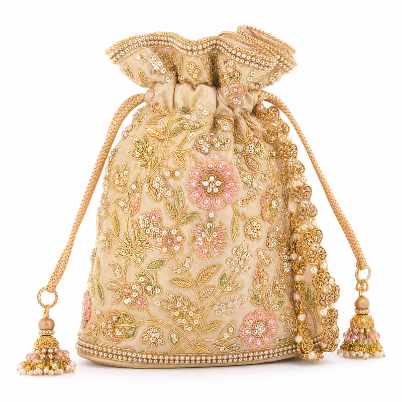 Silk Potli Bag